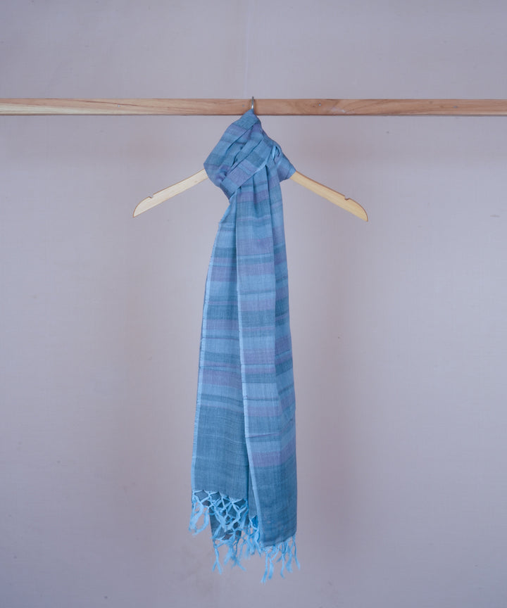 Multicolor handwoven cotton stole