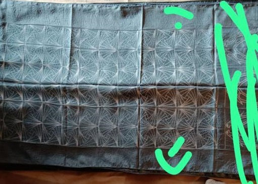 Shibori silk fabric TGL-GCWSS1