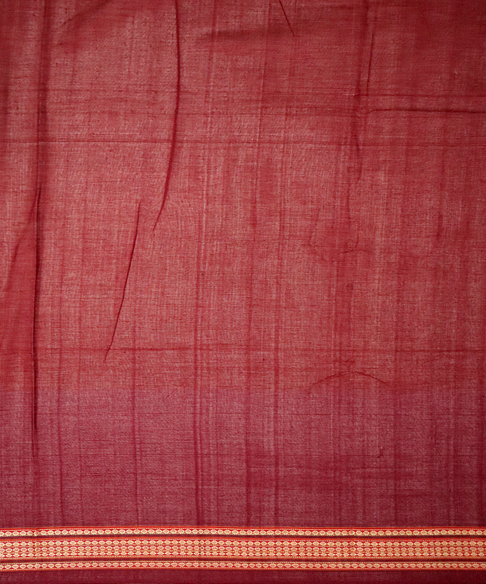 Multi color handwoven bomkai cotton saree