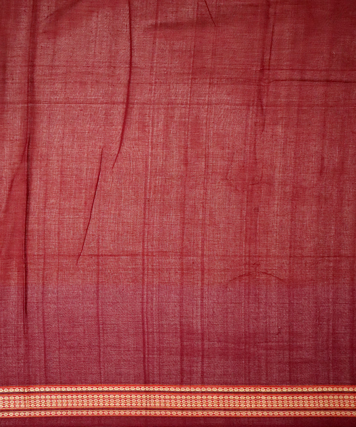 Multi color handwoven bomkai cotton saree