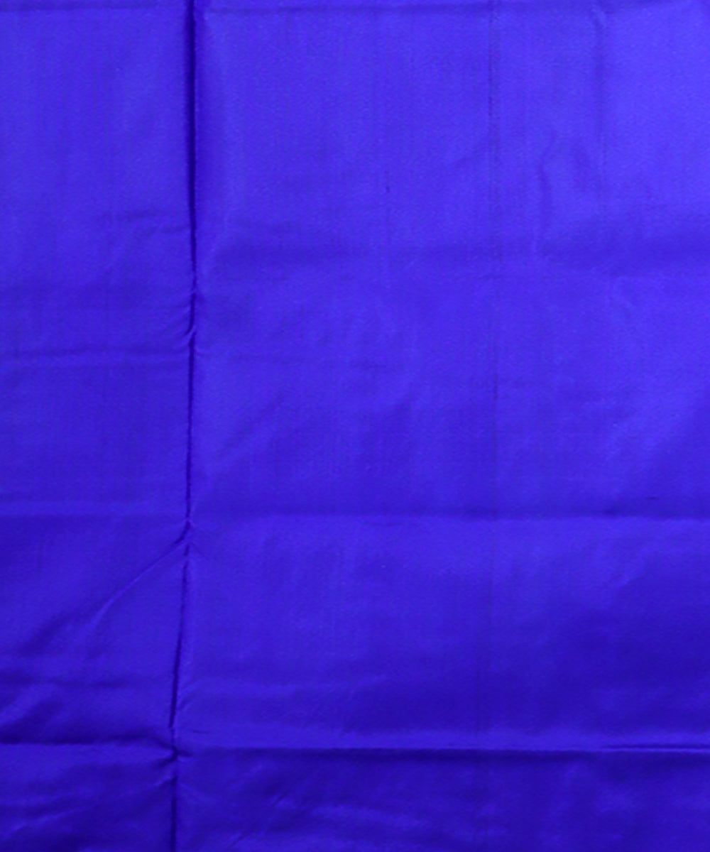 Lime green blue silk handwoven bomkai saree