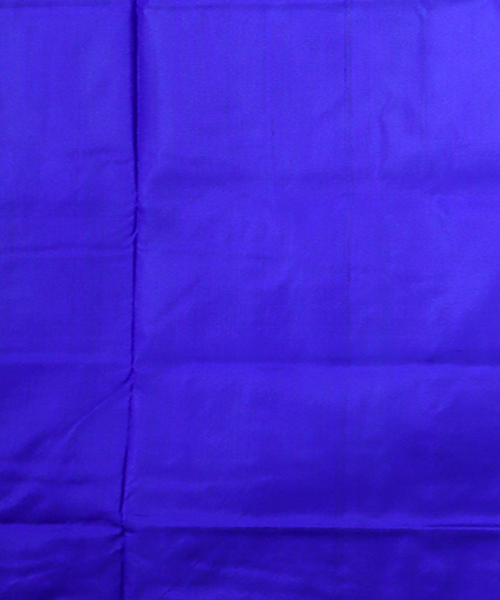 Lime green blue silk handwoven bomkai saree