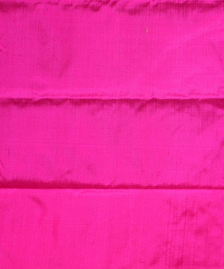 Multicolor pink silk handwoven sambalpuri saree