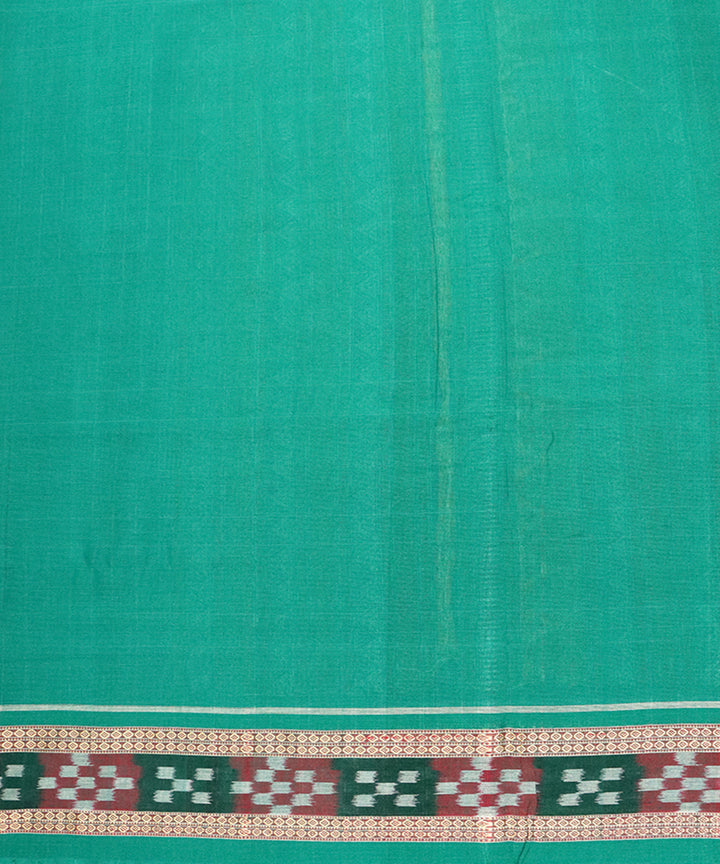 Violet green cotton handloom bomkai saree