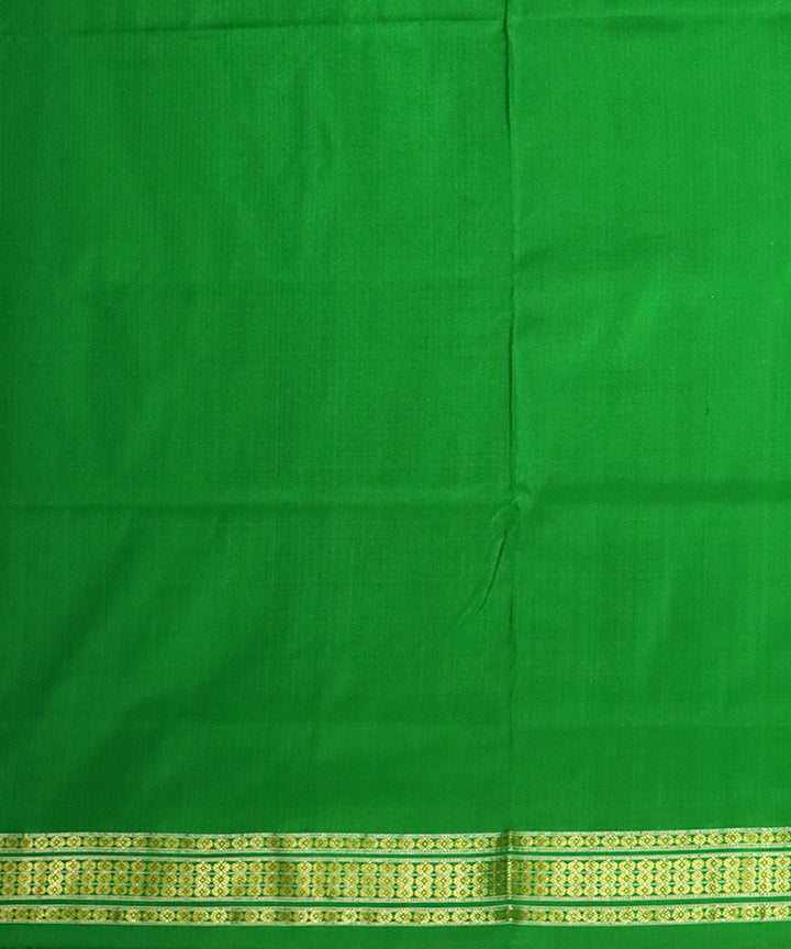 White green silk handloom sambalpuri saree