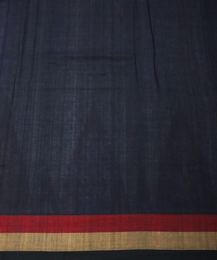 White black cotton handloom nuapatna saree