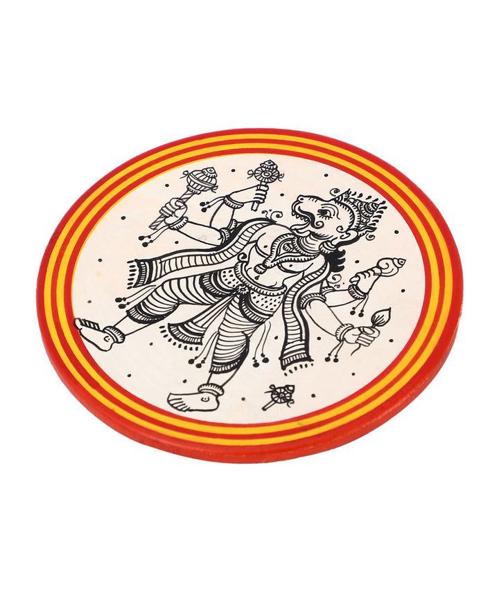 POTLI handmade ganjifa fridge magnets (narsimha)