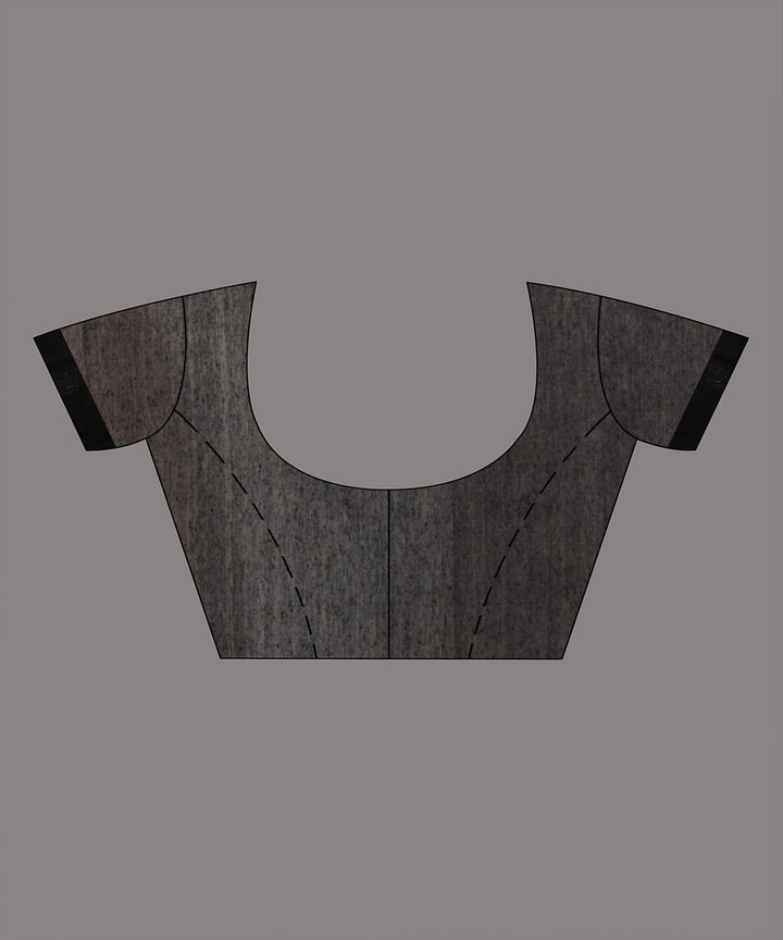 White black silk matka handwoven bengal jamdani saree