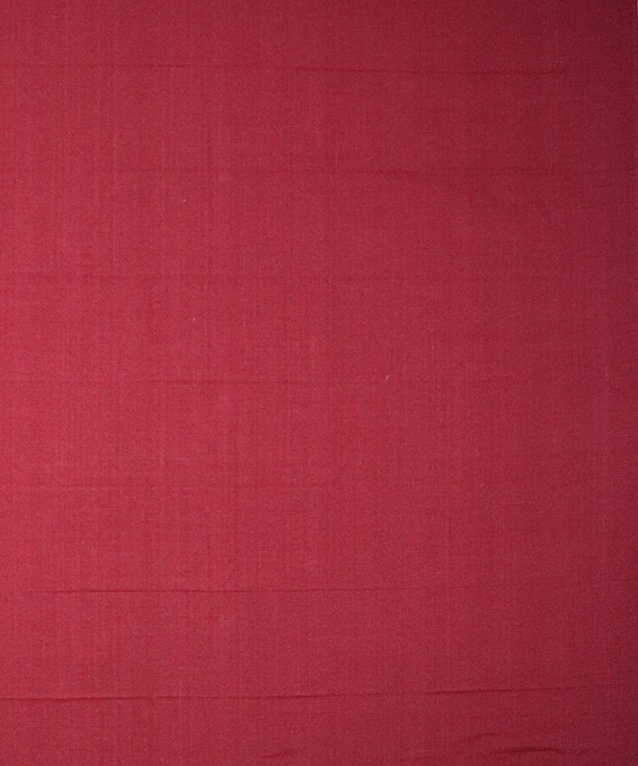 Beige maroon handloom cotton nuapatna dress material