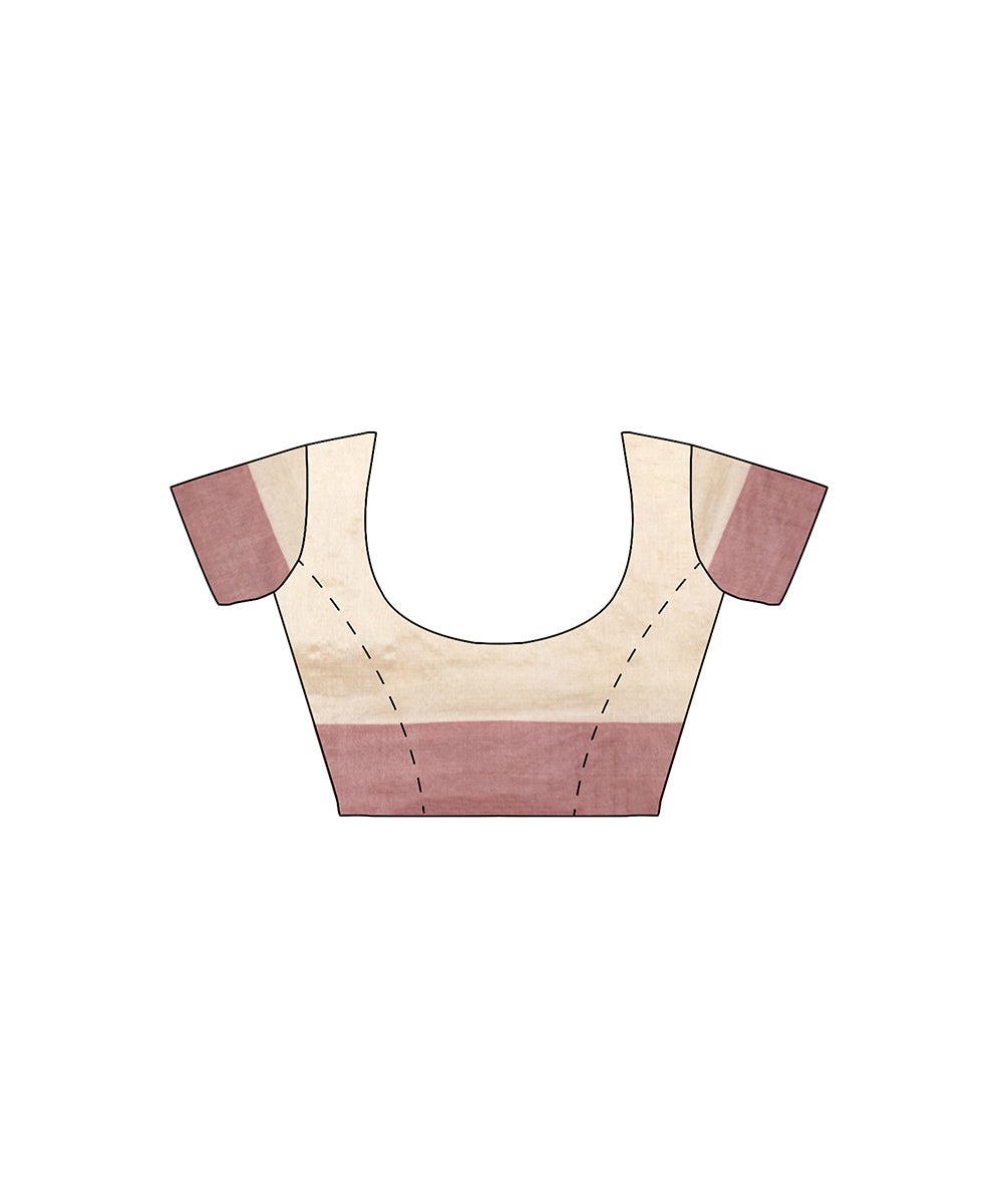 Biswa bangla cream tangail matka silk saree