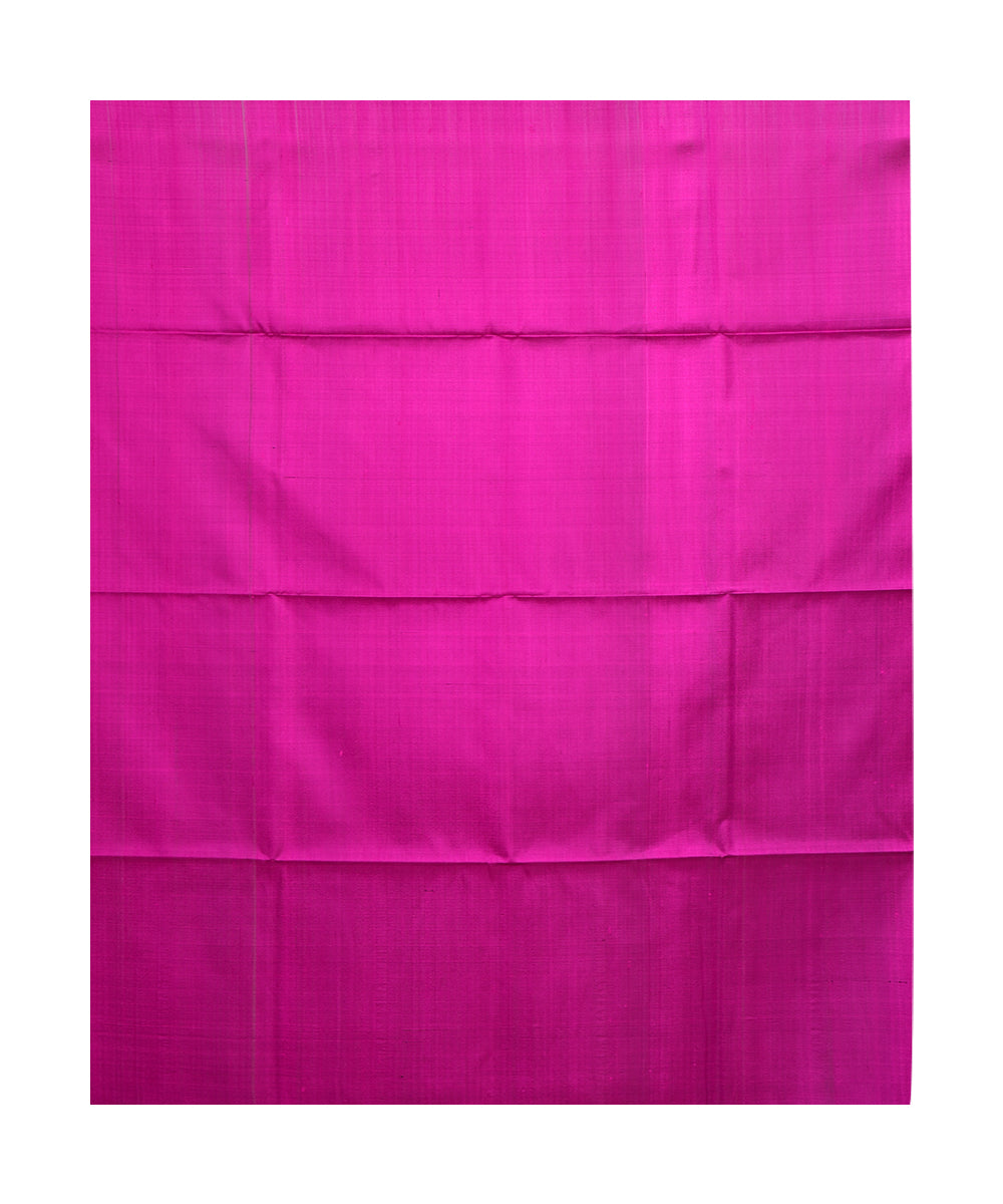 Light green multicolor handwoven silk saree