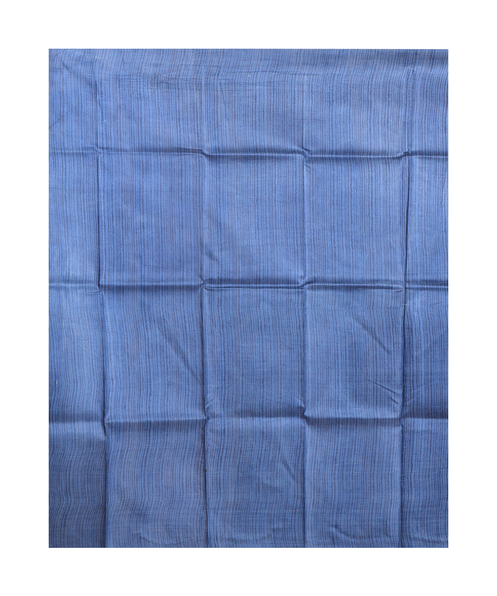 Multicolor bengal hand printed silk saree