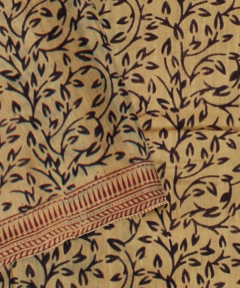 Grey maroon cotton silk handloom chanderi saree