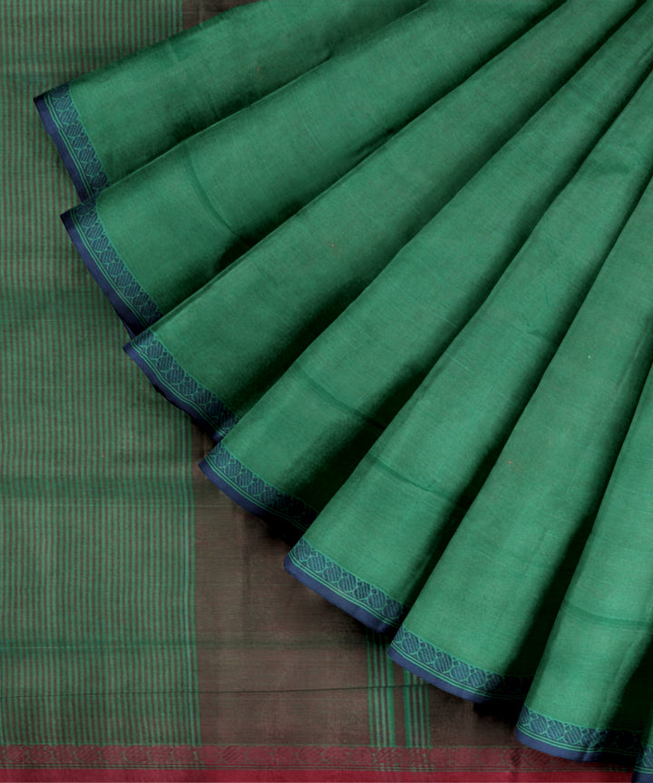 Light green pink cotton handloom mangalagiri saree