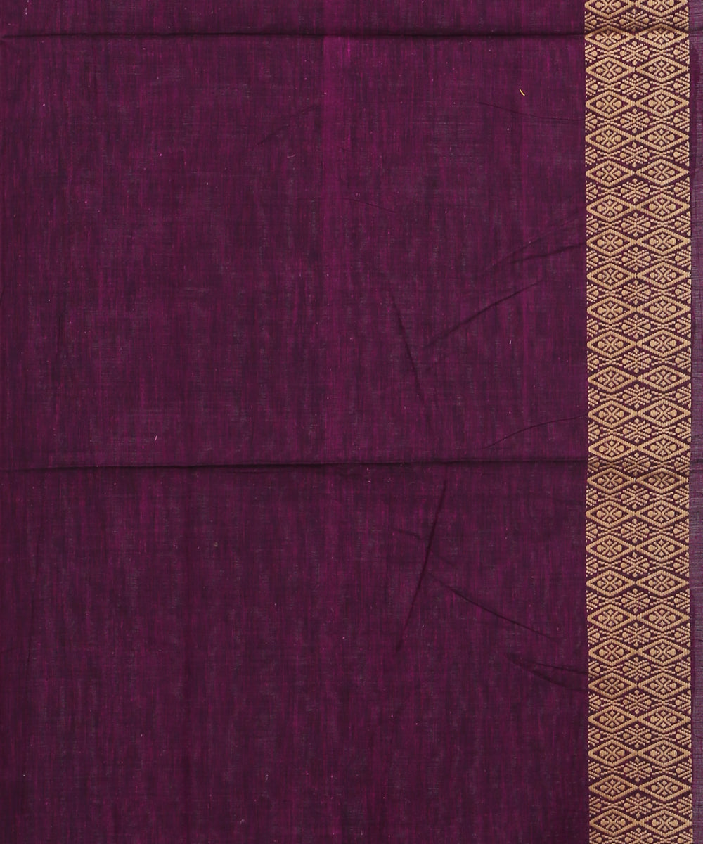 Wine grey Eri silk handloom assam saree