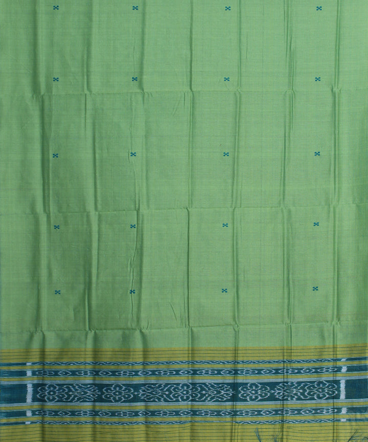 Light green gopalpur handwoven cotton silk dupatta