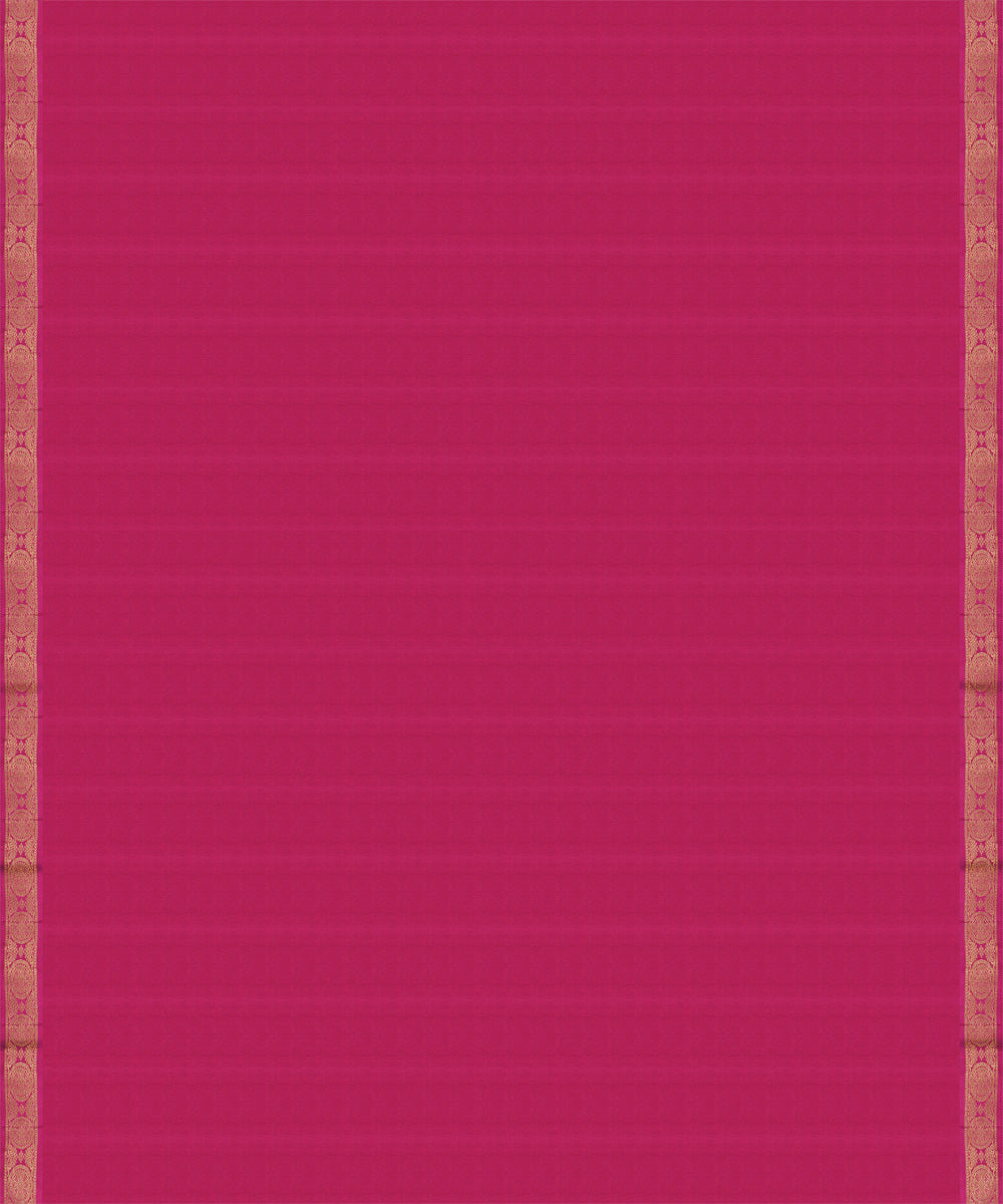 Purple pink handloom kanjivaram silk saree