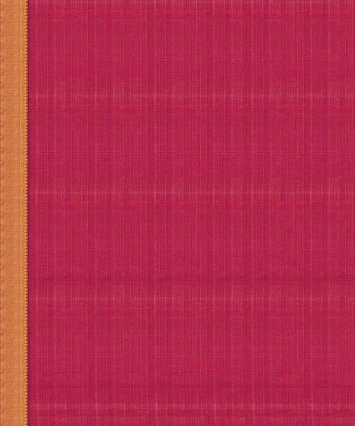 Handwoven blue with pink kanjivaram silk saree
