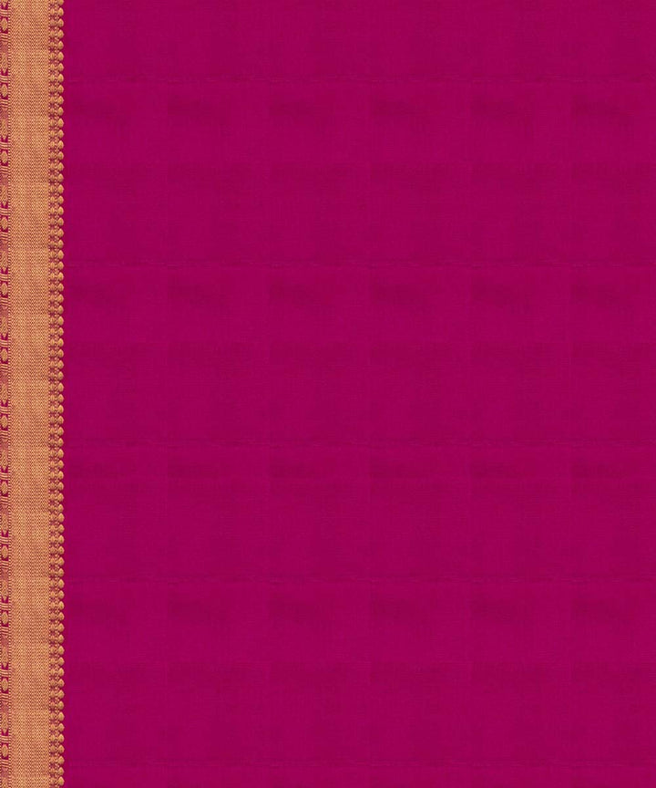Handwoven multi-colour kanjivaram silk saree