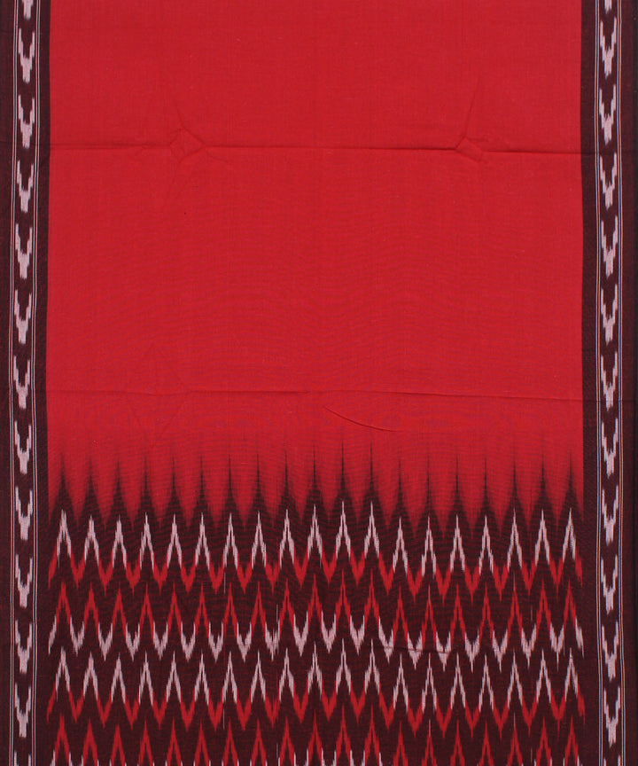 Multicolor handwoven cotton pochampally ikat dress material