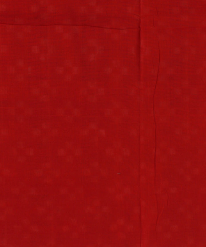 Navy blue red handloom teliarumal cotton pochampally ikat saree