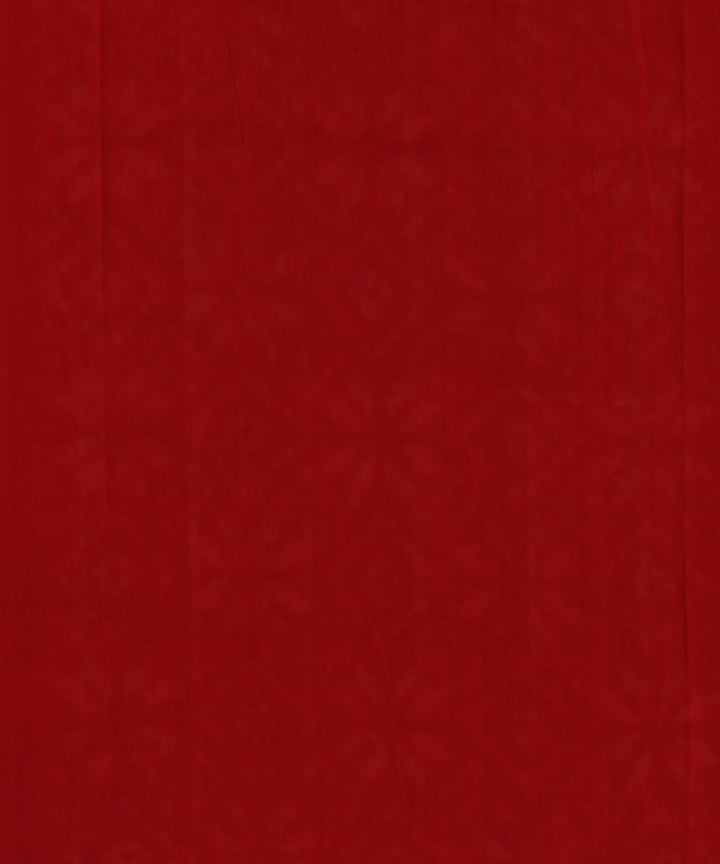 Navy blue red teliarumal handloom cotton pochampally ikat saree