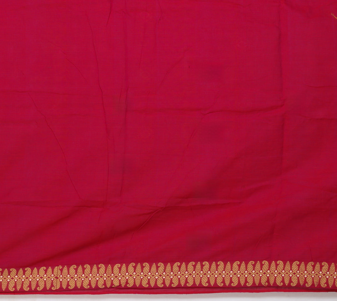 Pink grey cotton handloom assam saree