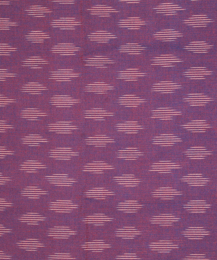 3pcs-purple with grey handwoven pochampally ikkat dress material