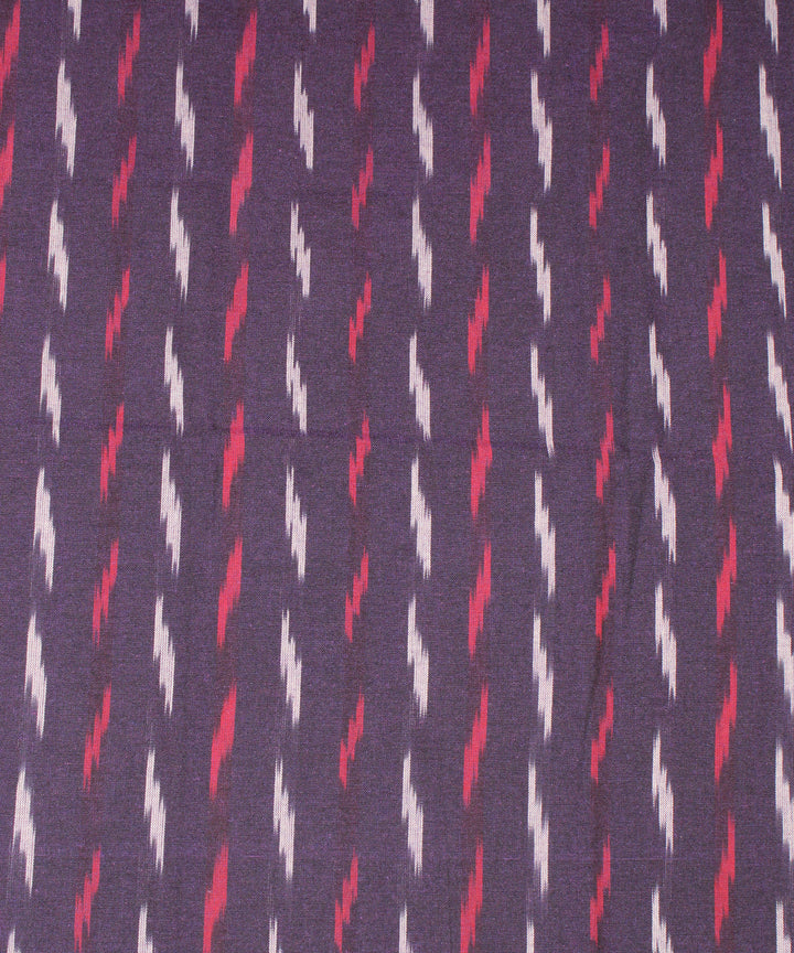 3pcs-purple red handwoven pochampally ikkat dress material