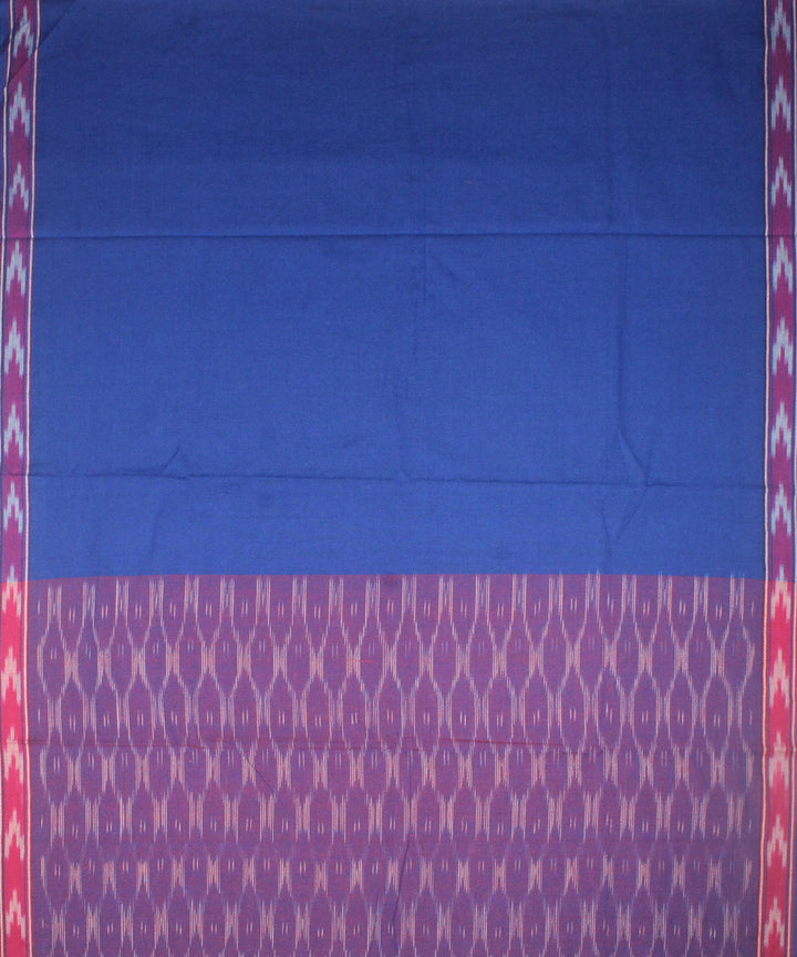 3pcs-purple blue handwoven pochampally ikkat dress material