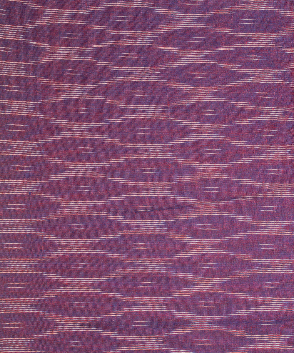 3pcs-purple blue handwoven pochampally ikkat dress material