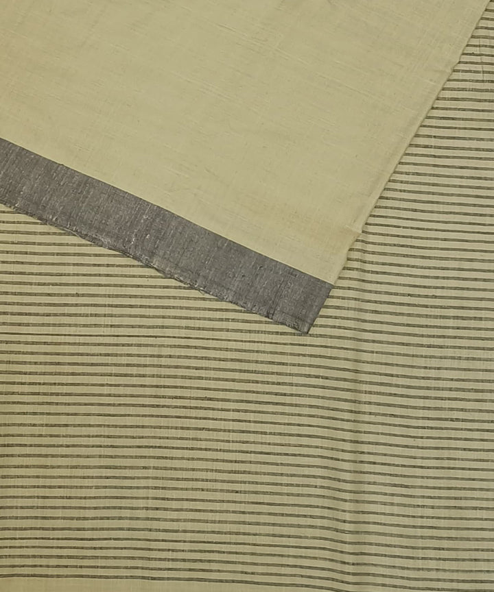 Yellow black eri silk handloom assam saree