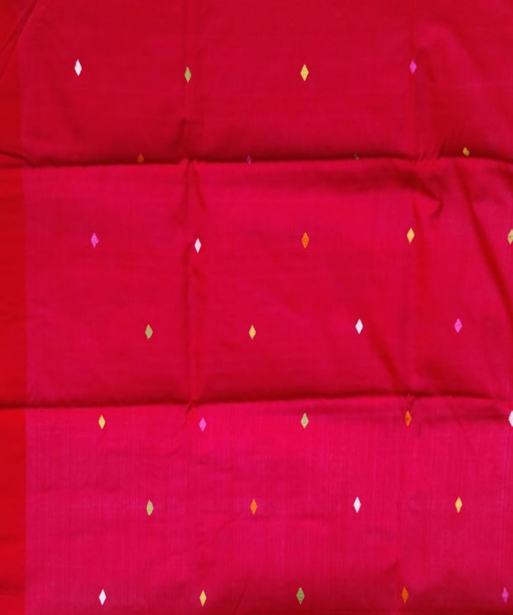 Red black tussar silk handloom gopalpur saree