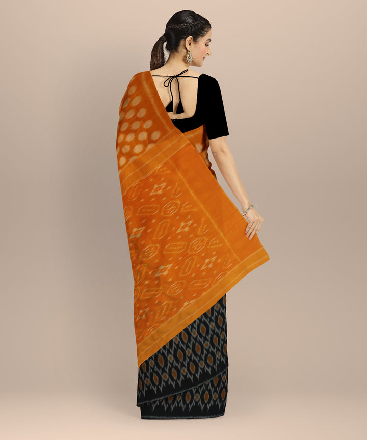 Multicolor handloom cotton pochampally ikat saree