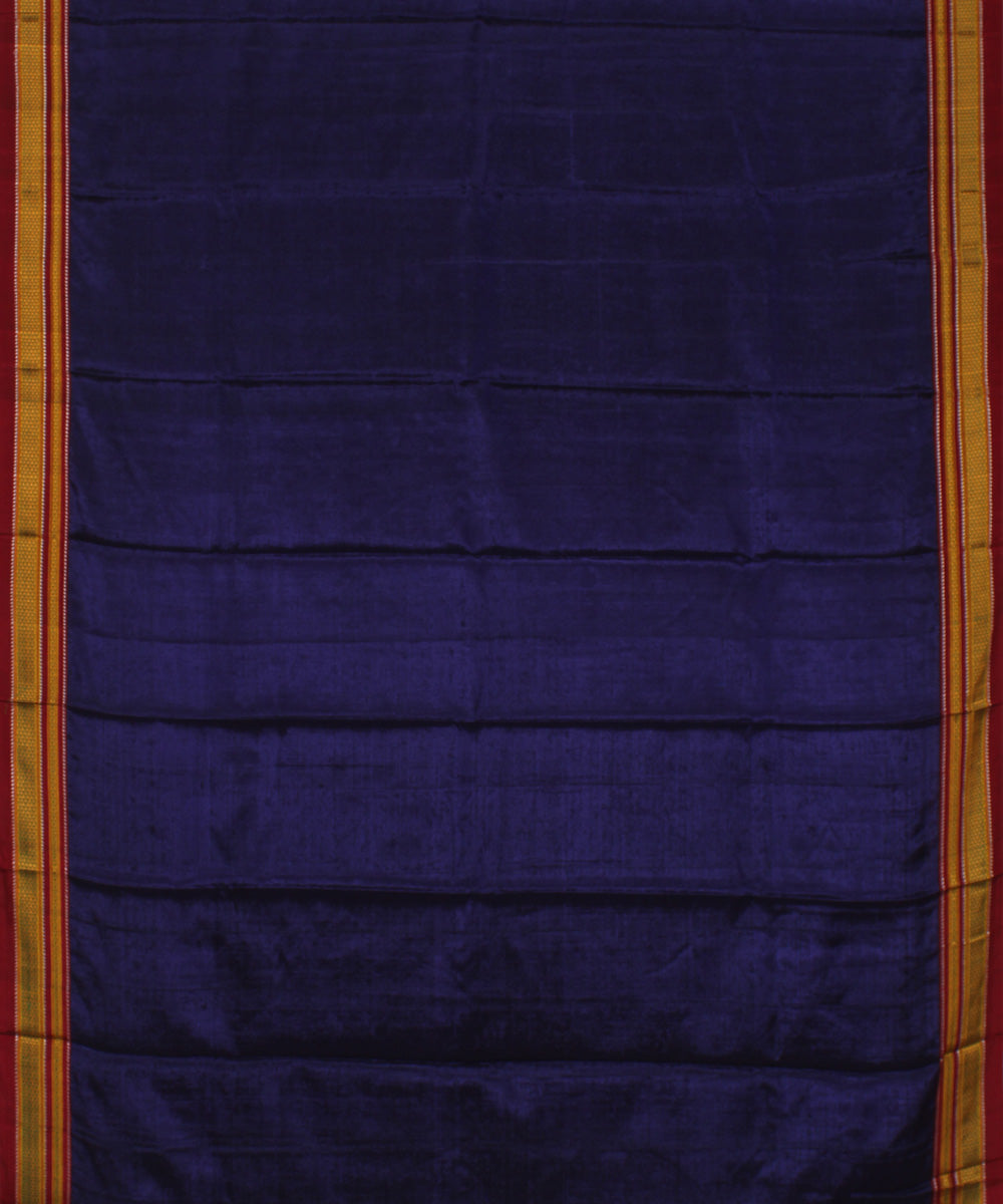 Lavendor red chikki paras cotton art silk handloom ilkal saree