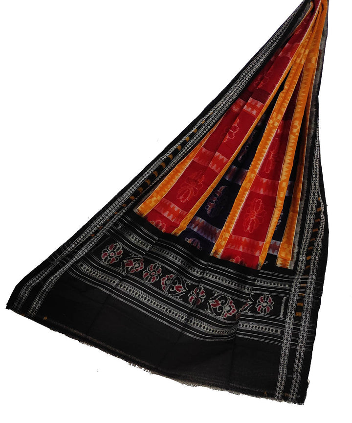 Multicolor handloom cotton sambalpuri dupatta