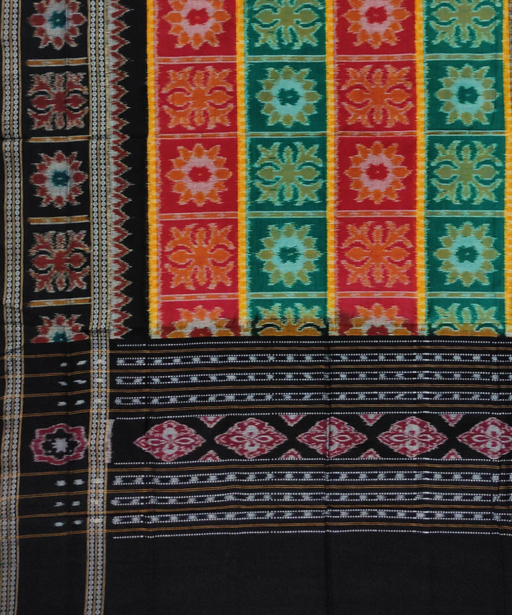 Multicolor sambalpuri handloom cotton dupatta