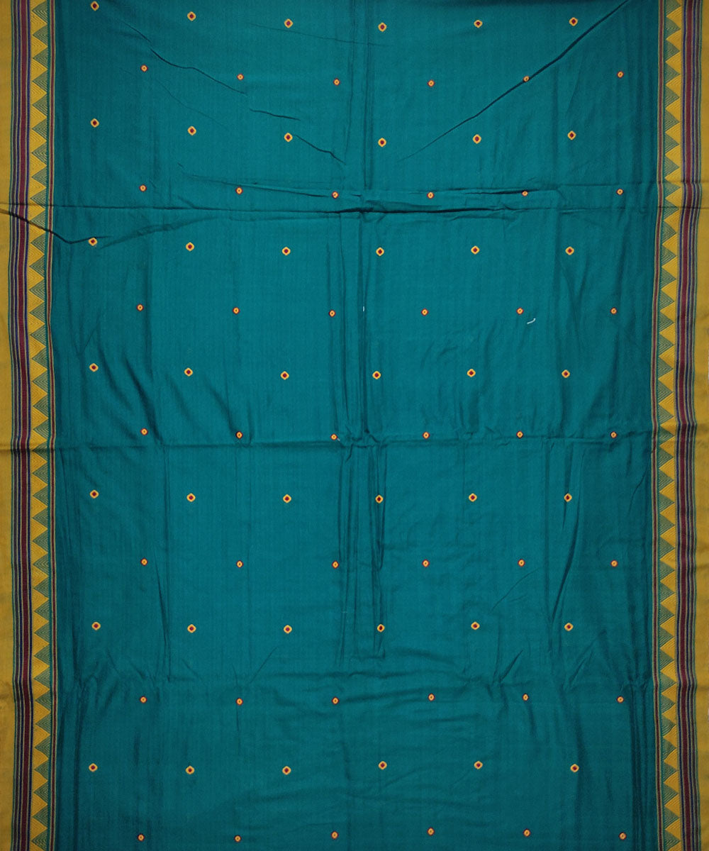 Light green cotton handloom dongoria saree