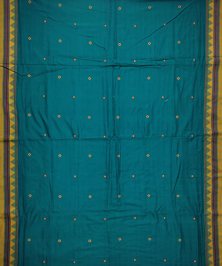 Light green cotton handloom dongoria saree