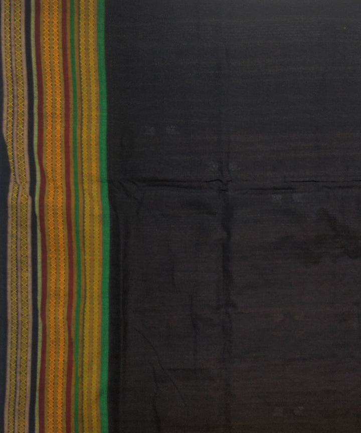 Multicolor cotton handloom dongoria saree