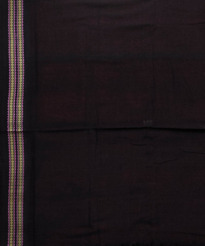 Red black cotton handloom dongoria saree