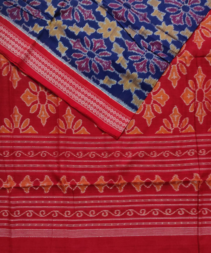Multicolor cotton handloom sambalpuri saree