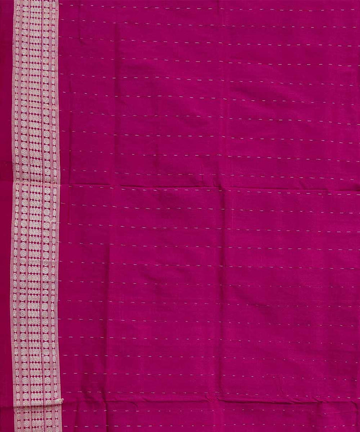 Navy blue purple silk handwoven sambalpuri saree