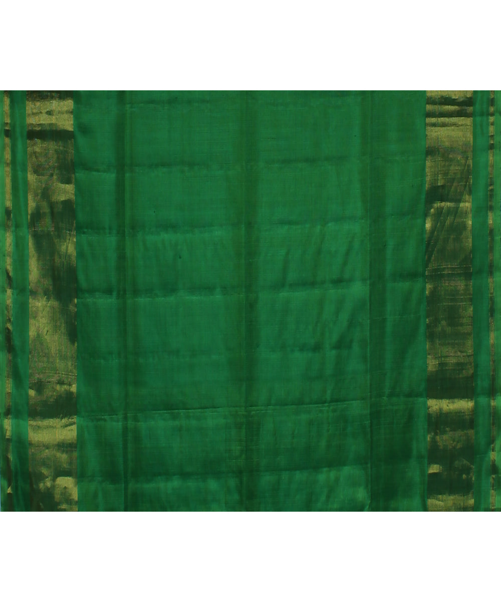 Light green silk handwoven patola saree