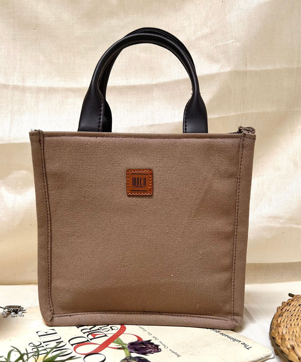 Olive green hand embroidered kashmiri canvas sling bag
