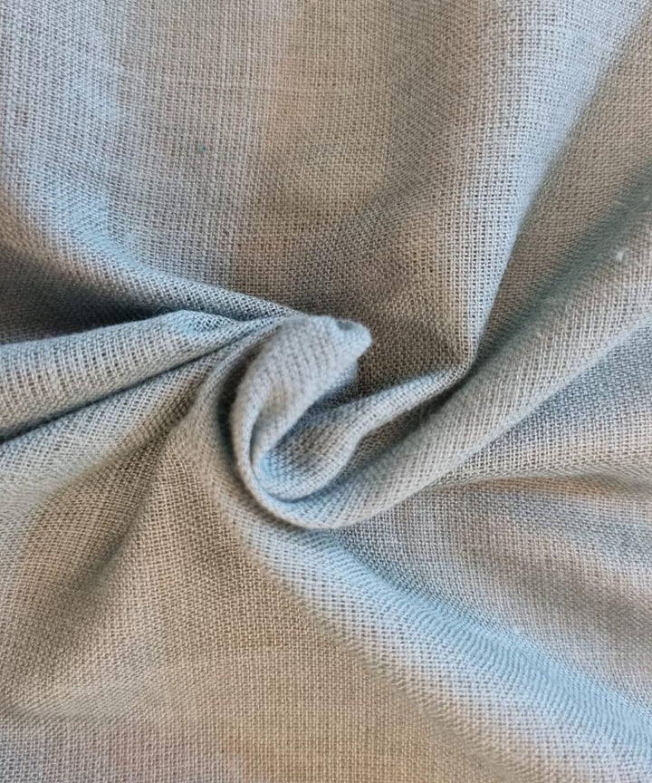 Grey handwoven cotton assam fabric