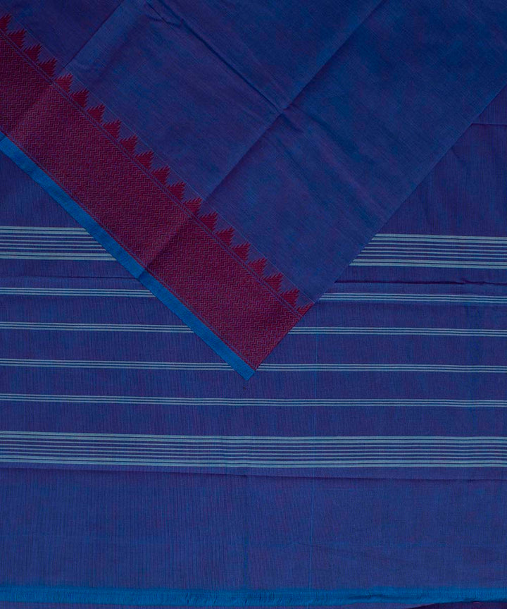 Lavender handwoven tamilnadu chettinadu cotton saree