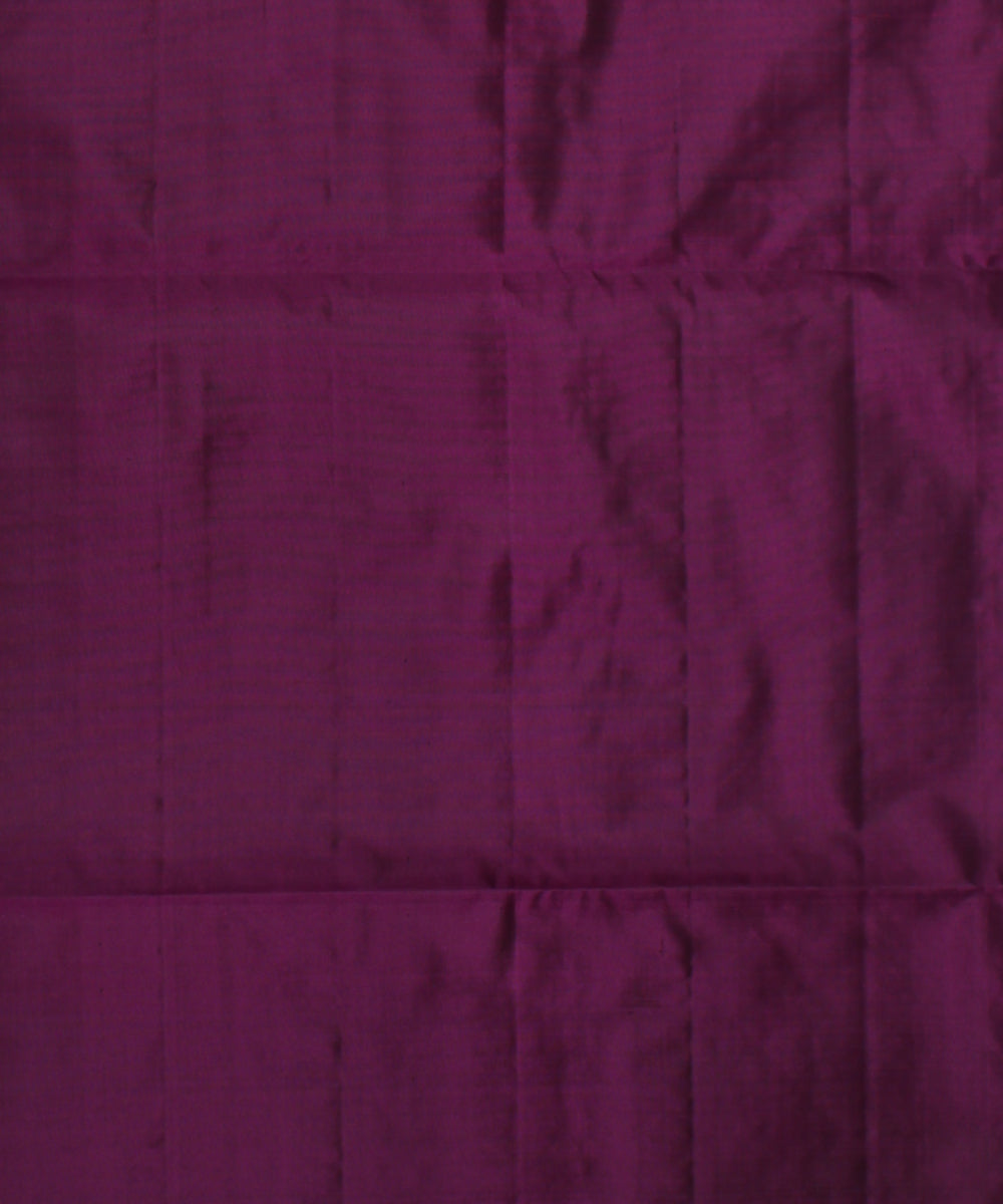Red rama green handwoven kancheepuram silk saree