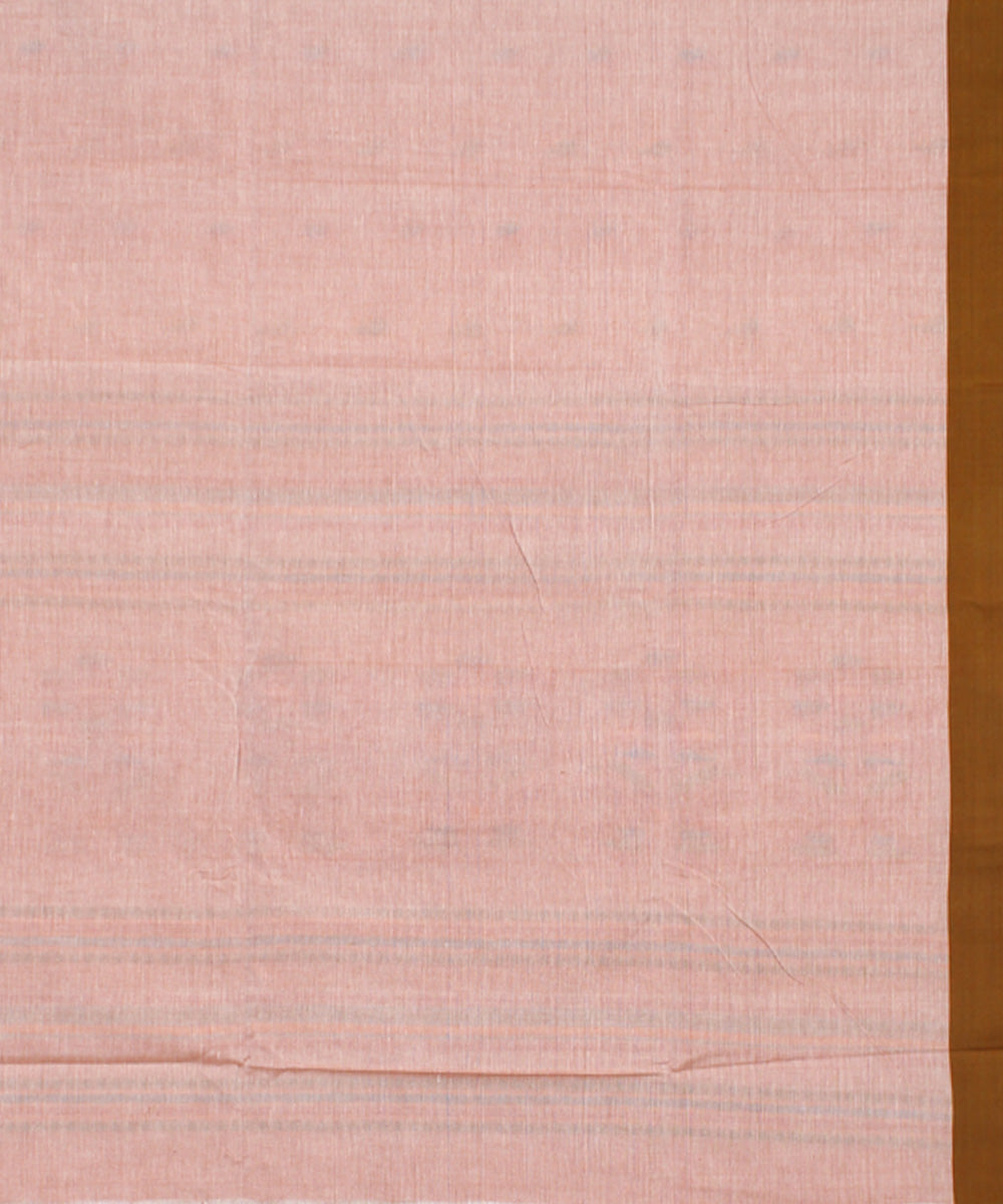 Sand mercerised cotton handloom bengal saree