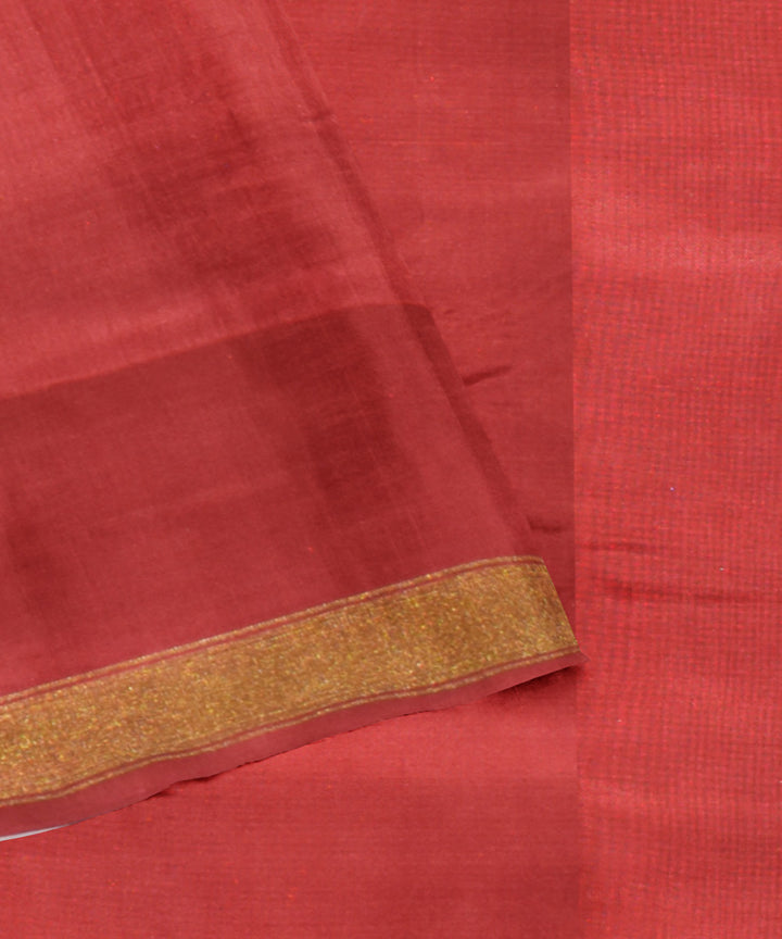 Yellow red silk handloom patola saree